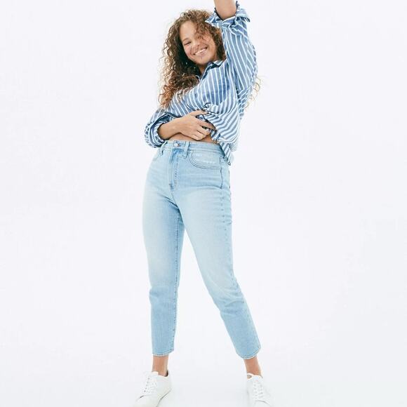 Madewell The Curvy Perfect Vintage Jean in Fitzgerald Wash Plus 35W - Picture 5 of 9